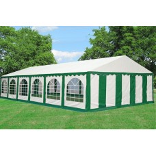 40'x20' PE Green/White Tent - Heavy Duty Wedding Canopy Carport Shelter - By DELTA Canopies   
